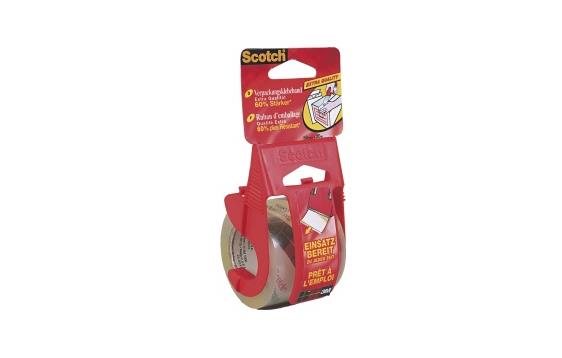 768437  E5020D Emballasjetape SCOTCH 50mmx20m m/dis kla 